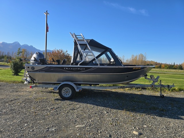 2022 18' Duckworth Advantage Sport. 90 HP Yamaha, kicker, 42 gallon gas, EZ Loader, Downriggers $58,000