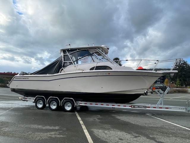 2007 Grady White 300 Marlin. Twin 300HP Mercury OB's with 512 hours. Custom Cockpit cover, New Trailer available. $129,900