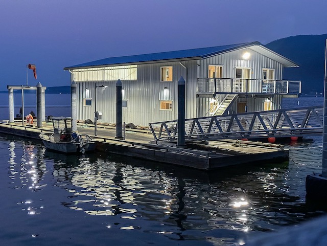 BOAT HOUSE ONLY $1.5M CUSTOM 1300 SQ FT BOAT HOUSE, -- 110' x 14' DOCK, 65' x 6" GANGWAY $450,000