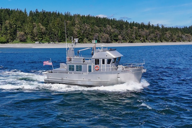 50' Northwind Marine Aluminum Trawler. Keel Cooled 430 HP 8.3L Cummins, 700 fuel, 700 water. IMPRESSIVE VESSEL